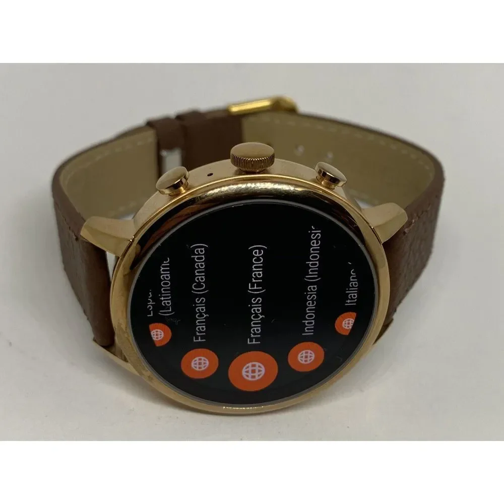 Fossil Gen 4 Authentic Digital Dial Smart Watch Custom Band FTW6018 BA164